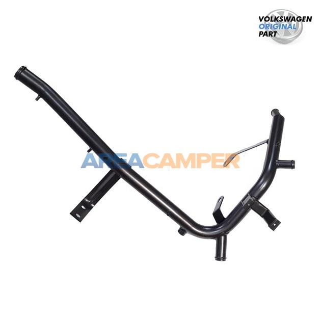 Metal pipe for cooling system VW T4 (1994-2003) 2.4L D (AAB) and 2.5L petrol  (AAF, ACU), for vehicles with additional heater¡