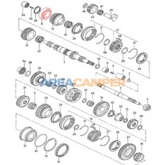 Bearing for propshaft