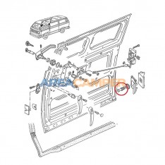 Pestillo puerta corredera VW T3 (08/1984-07/1992)