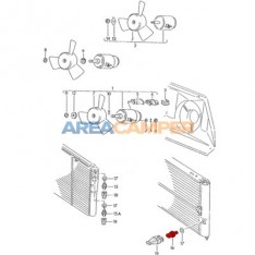 Thermo switch 3 pins for radiator fan,  87º-76ºC/93º-82º ºC