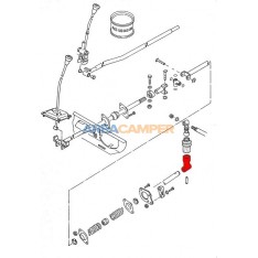 Selector lever VW T25 petrol models