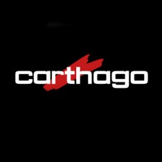 Decal Carthago white 25 x 7 cm