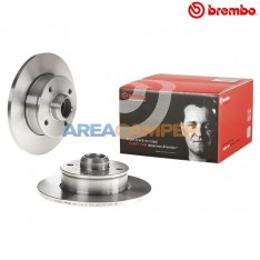 Pair of rear brake discs Ø...