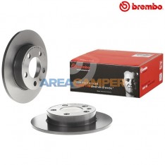 Pair of rear brake discs Ø...