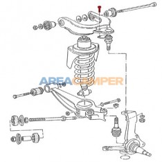 Front Wishbone upper ball joint screw , M10X16