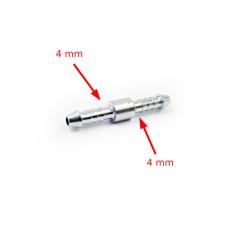 Straight connector Ø4 mm