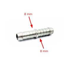 Straight connector Ø8mm