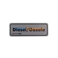 Adesivo "Diesel / Gazole",...