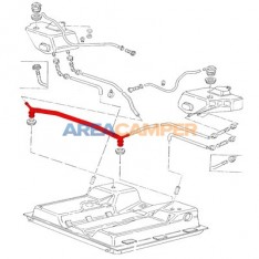 Fuel tank breather pipe