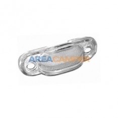 Number plate light lens