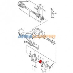 Rear outer wheel bearing