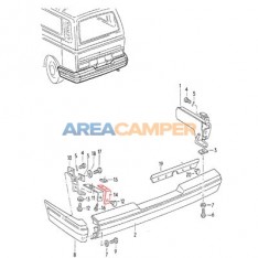 Bracket for Multivan rear bumper