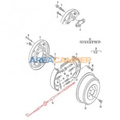 Handbrake cable