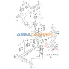 Front axle wheel bearing kit, left or right