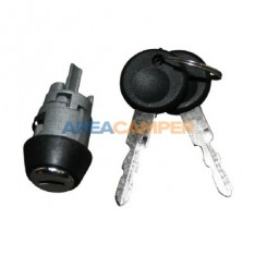 Ignition switch with 2 keys