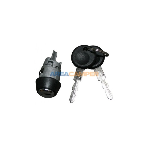 Ignition switch with 2 keys