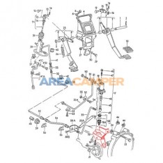 Soporte cilindro receptor de embrague, motores gasolina