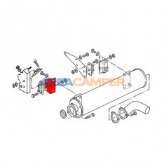 Placa soporte silenciador trasero, Diesel a partir 1985