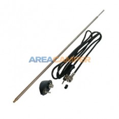 Single mount 1400 mm antenna with black plating