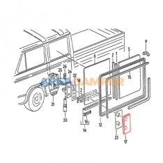 Sliding window outer latch plate