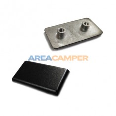 Sliding window outer latch plate