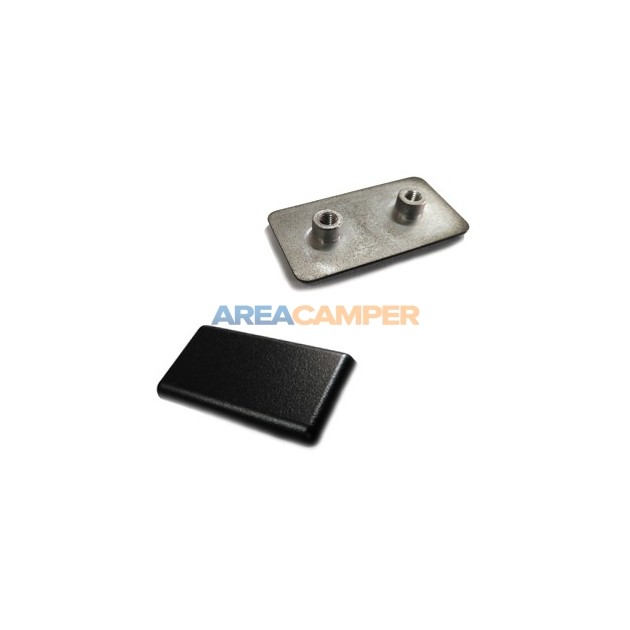 Sliding window outer latch plate