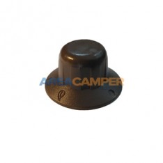 Westfalia stove knob, brown