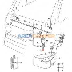 Windscreen washer pump seal