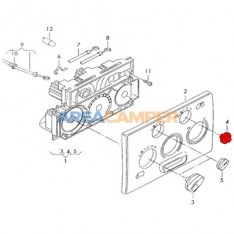 Heater knob (1996-2003)