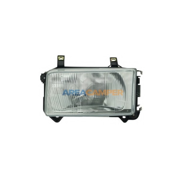 Left H4 Headlight without motor for headlamp levelling, shortnose vehicles