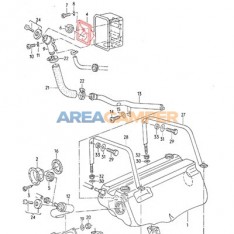 Housing for Syncro fuel filler neck (02/1985-07/1992)