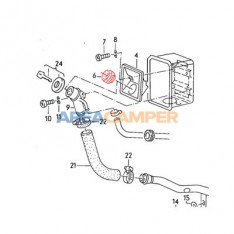 Syncro fuel filler neck seal (02/1985-07/1992)