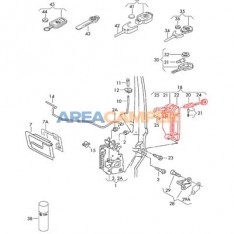 Door cabin handle, right (1990-2003)