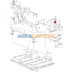 Junta do tanque de compensação de combustível (05/1979-07/1992)