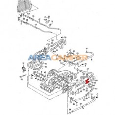 Coolant distribution manifold 1900 CC (03/1983-07/1992)