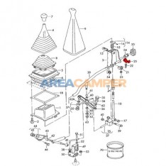 bearing shel for shift rod (1991-1995)