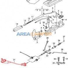 Front handbrake cable (09/1990-06/1997)