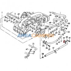 Seal for coolant metallic hose