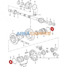 Retén de diferencial caja automática de 3V de VW T2 y VW T3 y de caja manual de VW T4