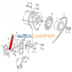 Soporte sujeción alternador 90A motores gasolina 1.9L y 2.1L