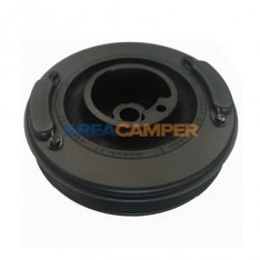 Polea cigüeñal con damper VW T4 (1996-2003) 2.4L D y 2.5L TDI