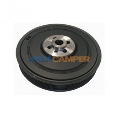 Polia vrabrequim com damper VW T4 (1996-2003) 2.4L D y 2.5L TDI