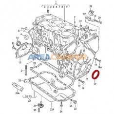 Retentor cambota Ø 85x105x11 mm VW T4 2.8L (AES), lado caixa velocidades