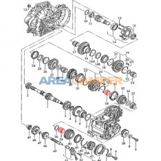 Needle bearing Ø29x40x24 mm for 4th or 5th gear VW T4 (1991-2003)