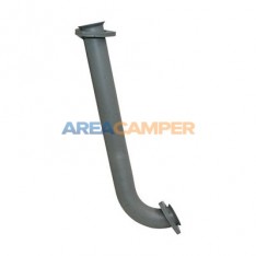 Intermediate pipe to rear silencer, 2WD 1900 CC (DG) and 2100 CC (DJ),08/1987-07/1992