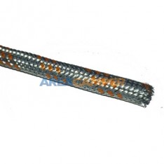 Fuel and oil braided steel hose, Ø inner 6 mm / Ø outer 10 mm, sold by meters