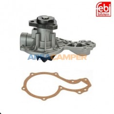 Water pump (half, pulley side) for VW T3 (01/1981-07/1985) 1.6L D (CS) and TD (JX), Ø 40 mm pulley shaft