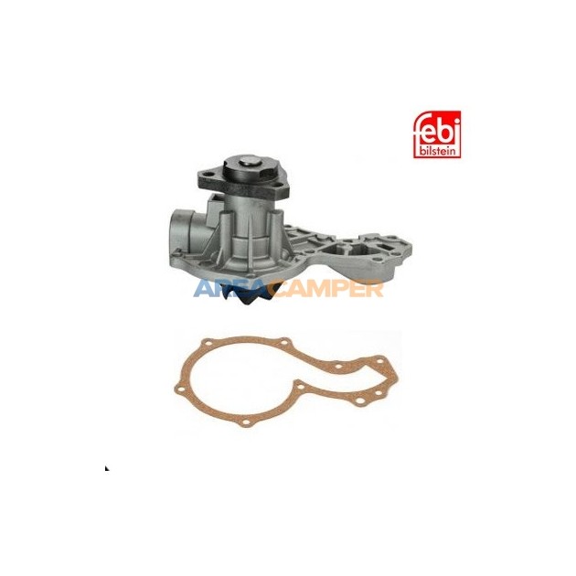 Water pump (half, pulley side) for VW T3 (01/1981-07/1985) 1.6L D (CS) and TD (JX), Ø 40 mm pulley shaft