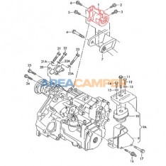 Mounting for 5 Speed manual transmission, rear